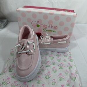 Cupcake Couture Lil Kamille Pink Kids Sperrys Shoes